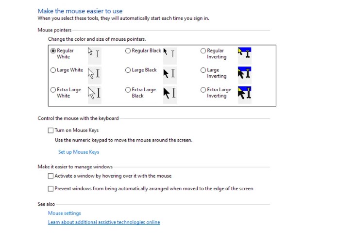 Cara Mengganti Kursor Windows 10