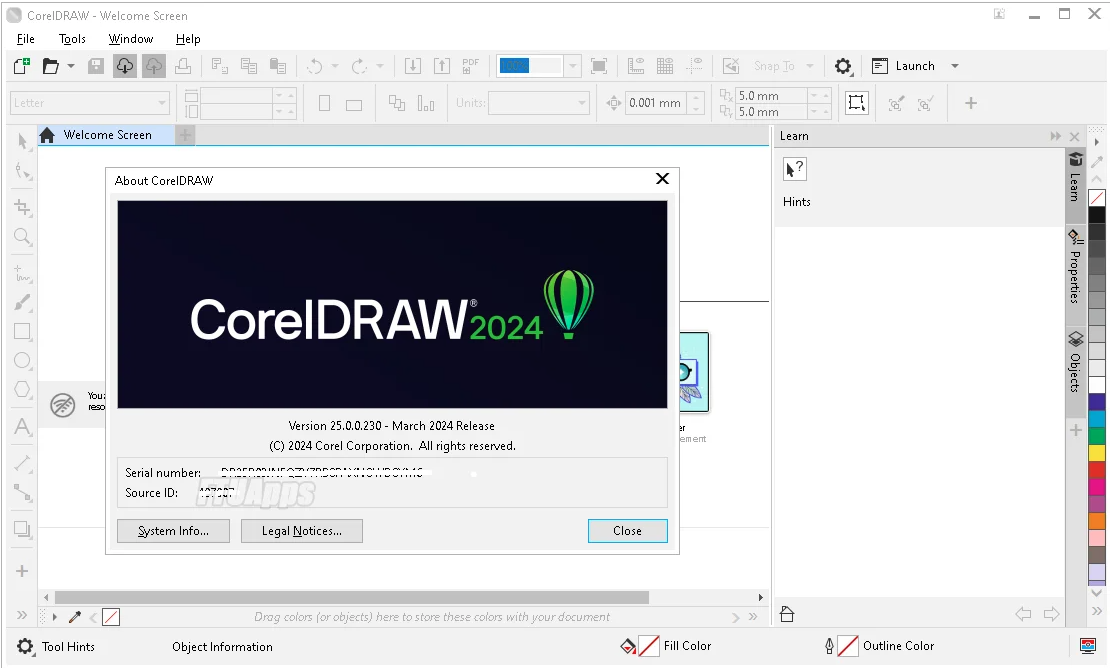 Download CorelDRAW 2024 v25 + Serial Number