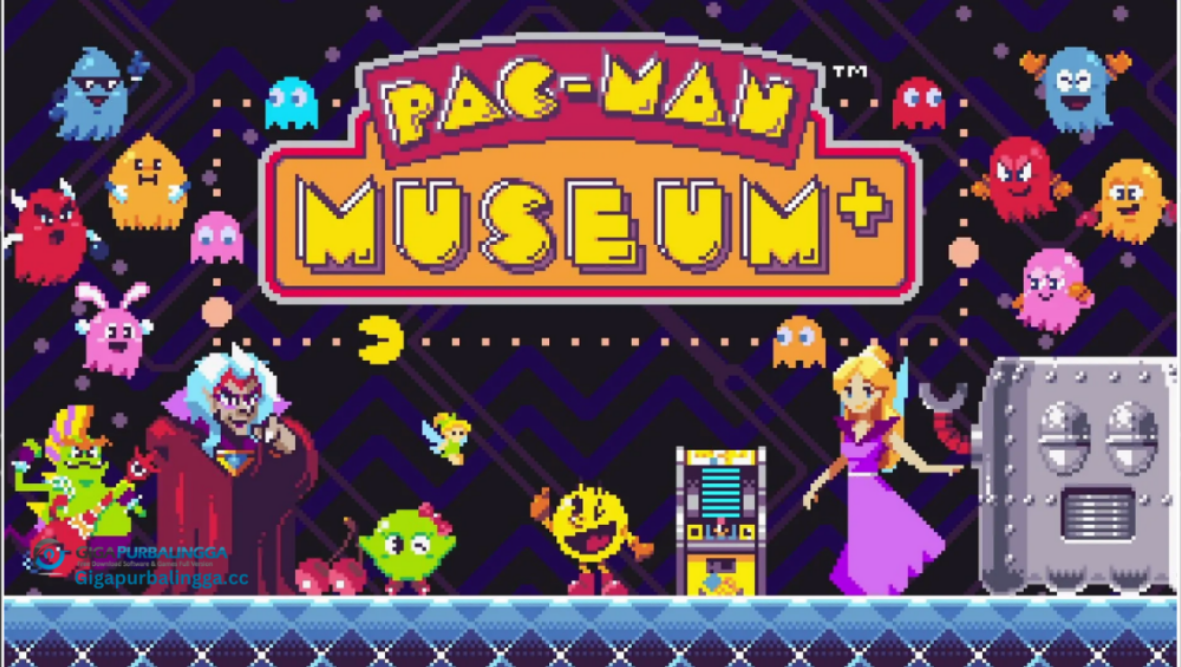 Tampilan game Game PacMan Museum Reloaded Free terbaru