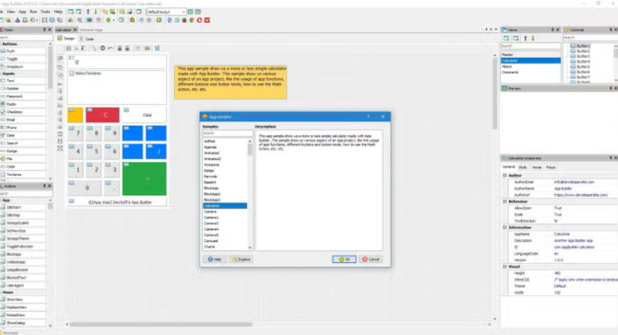 Tampilan App Builder Full Version For PC