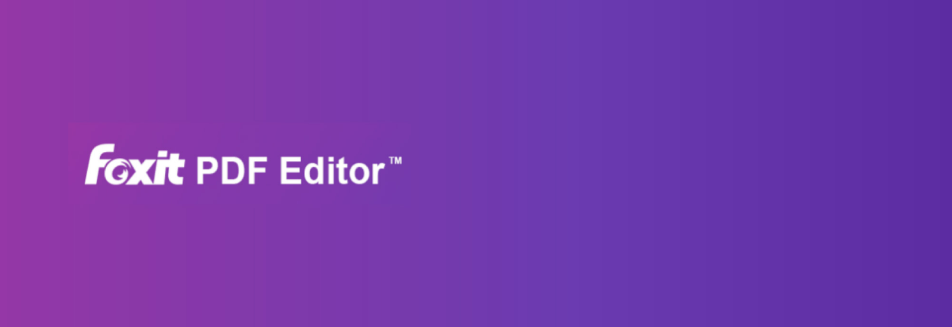 Foxit PDF Editor free download with crack